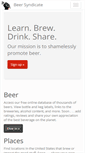 Mobile Screenshot of beersyndicate.com